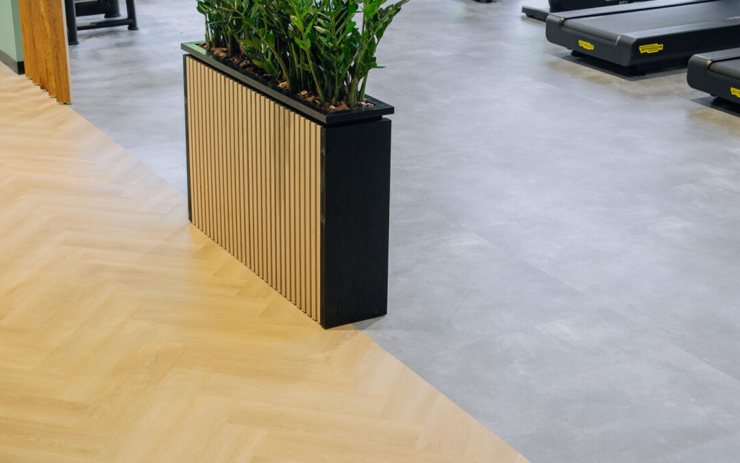 PVC vloer voor sportschool en leefstijlcentrum in Renswoude